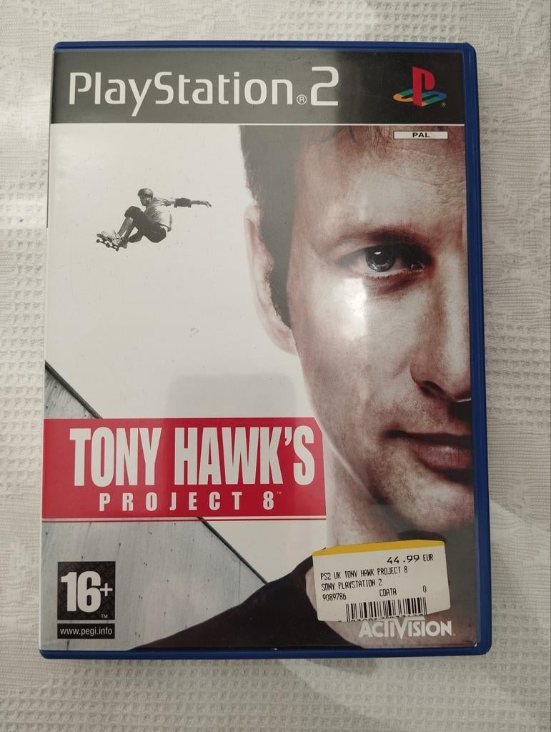 Sony Playstation 2 game Tony Hawk's project 8 / 16+, Games en Spelcomputers, Ophalen of Verzenden, Zo goed als nieuw, Avontuur en Actie