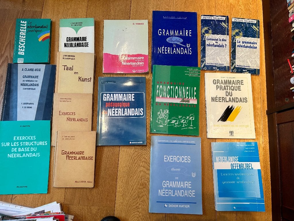 Lot de livres scolaires: exercices et grammaire néerlandaise, Enlèvement, Utilisé, Secondaire, Néerlandais