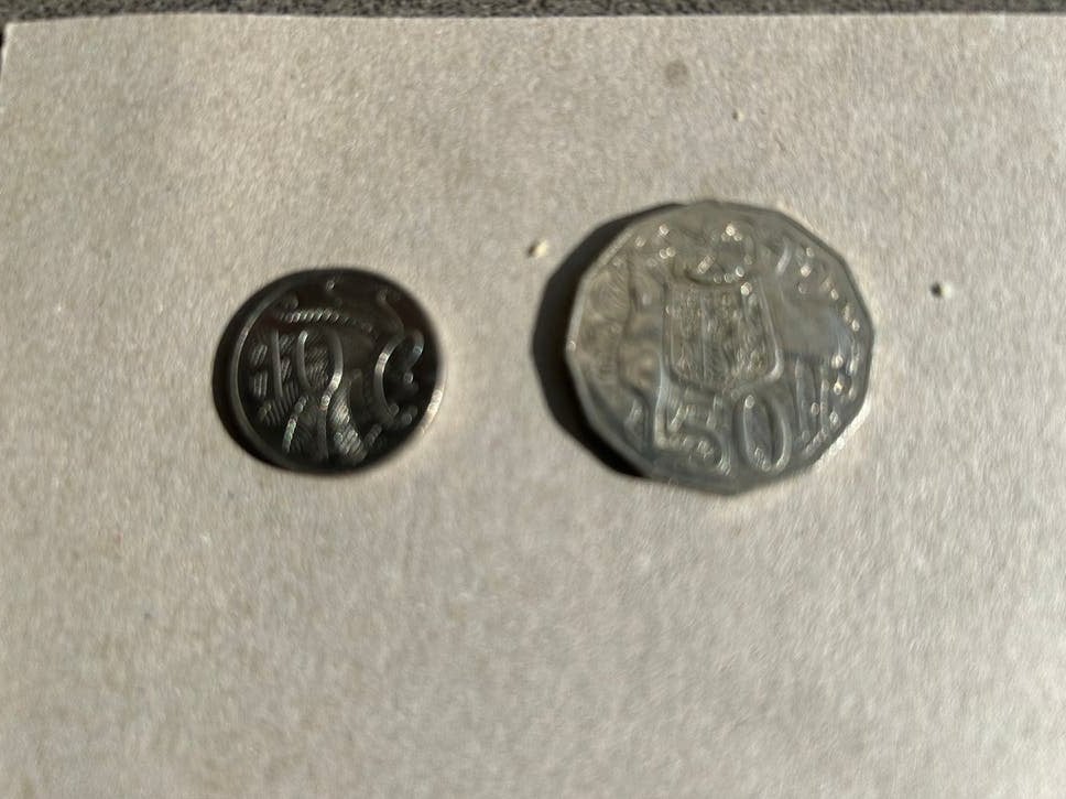 AUSTRALIE: pieces de 20 et 50 cents, Postzegels en Munten, Munten | Oceanië, Ophalen of Verzenden, Losse munt