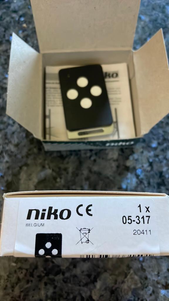 Niko RF systeem, Doe-het-zelf en Bouw, Ophalen of Verzenden, Nieuw