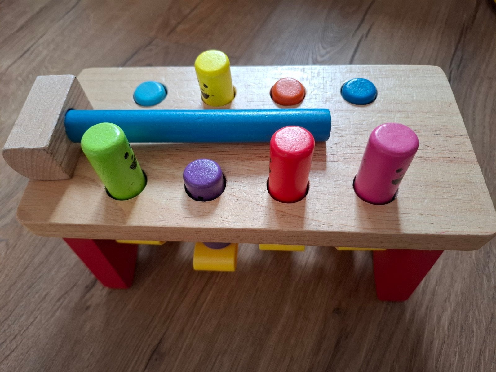Melissa & Doug Deluxe Houten Hamerbank (Hamertje Tik), Enlèvement, Comme neuf
