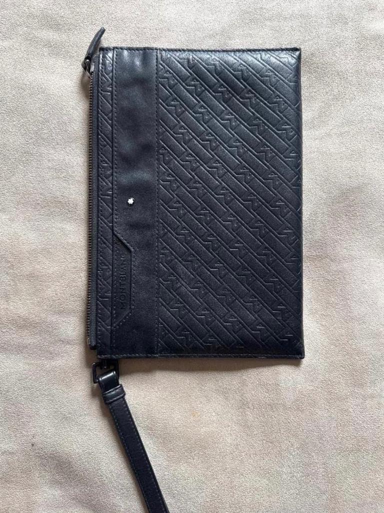 Handbag montblanc, Ophalen, Zo goed als nieuw, Zwart, Avondtasje