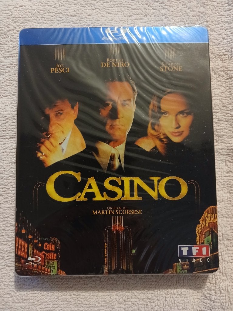 STEELBOOK CASINO, Inclusief DVD, Ophalen of Verzenden, Engels, Blu-ray