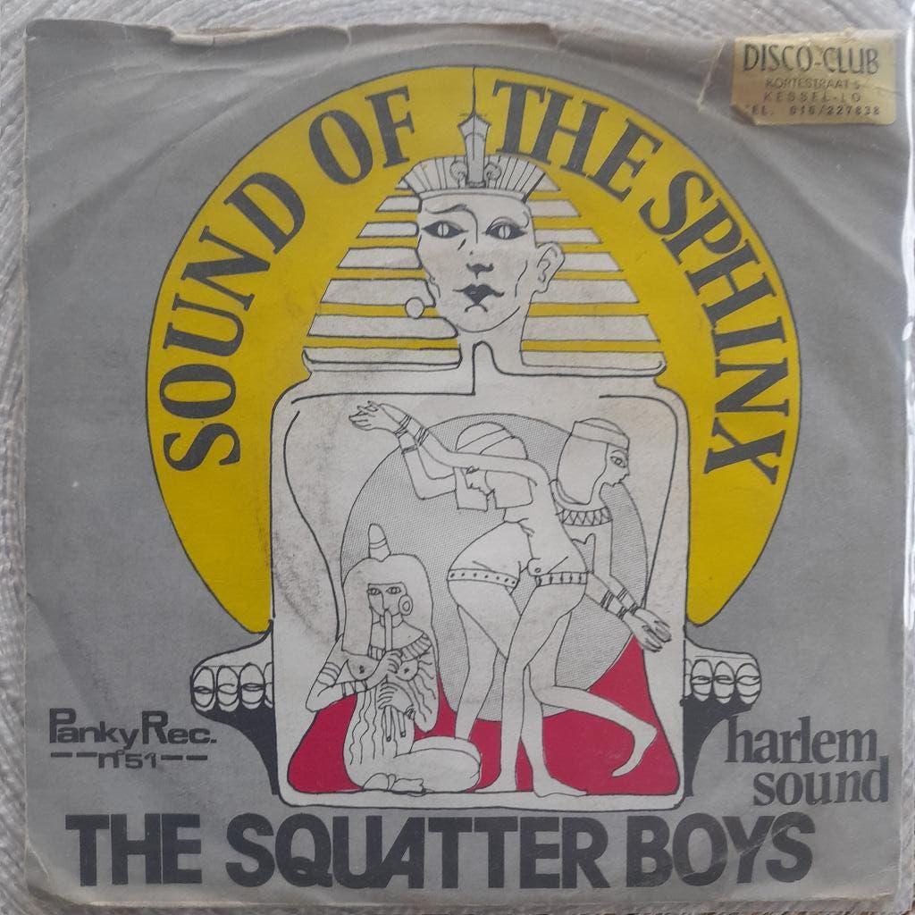 The squatter boys-Sound of the sphinx 7'', Fotohoes, Ophalen of Verzenden, Gebruikt, Pop