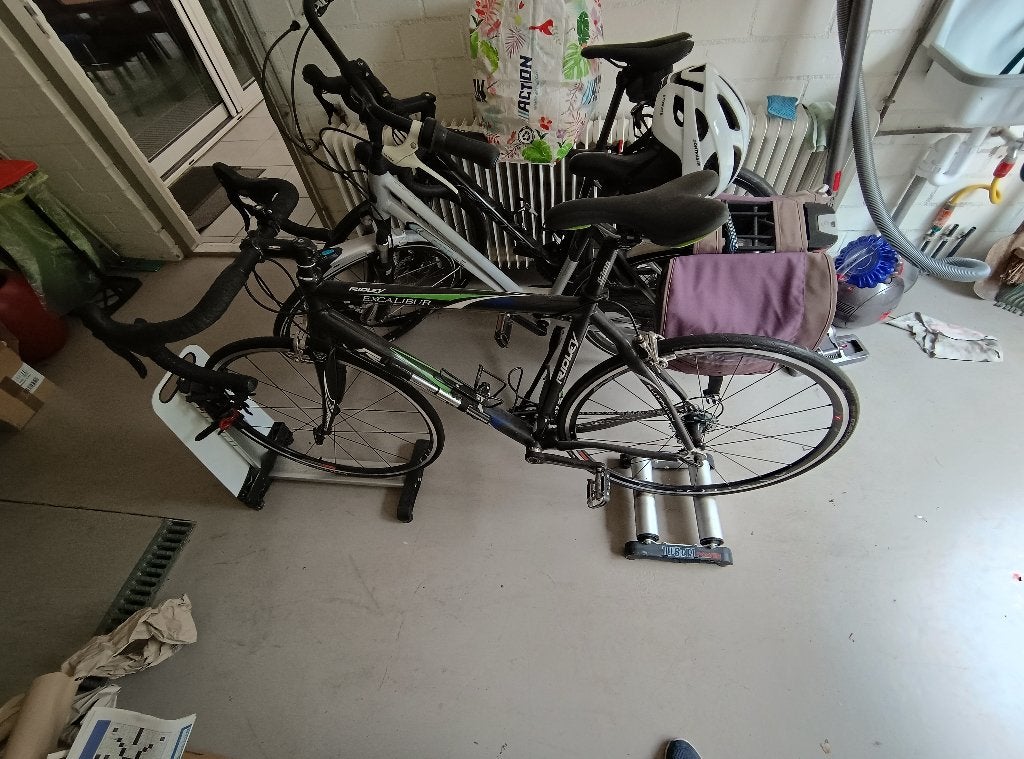 Racefiets + systeem rollerbanden - voor binnen en buiten!, Fietsen en Brommers, Ophalen