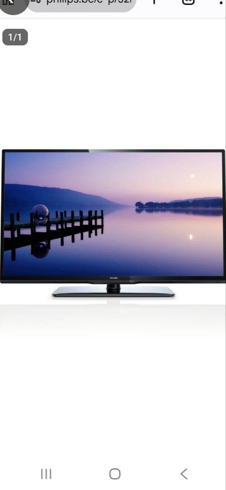 Zoek voetsteun voor PHILIPS TV PFL 3078K/12, Ophalen, Philips