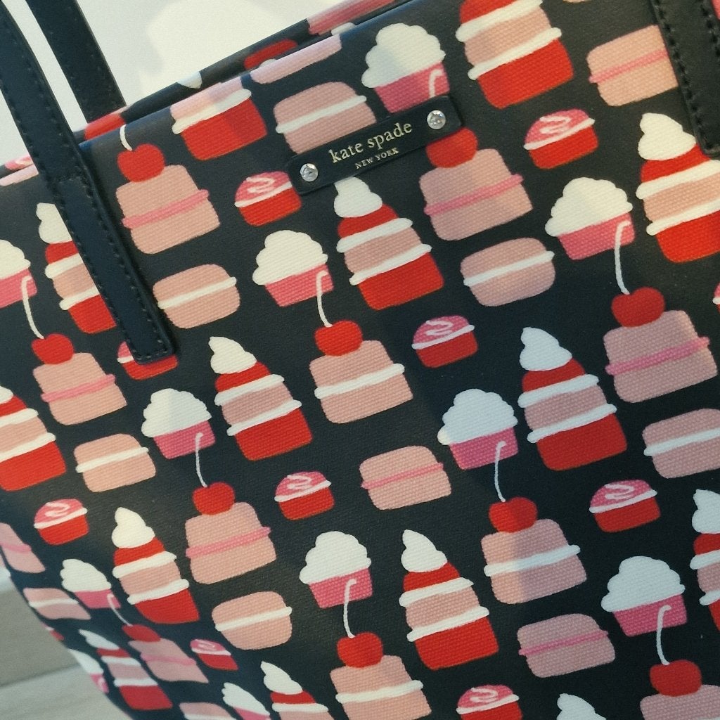Kate Spade totebag cupcakes, Ophalen of Verzenden, Nieuw