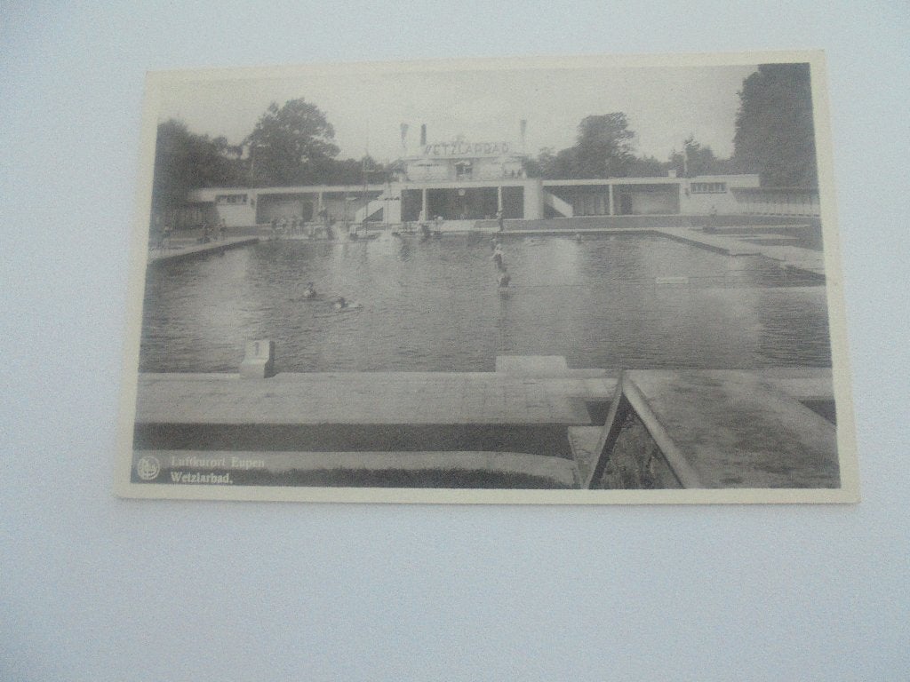 eupen- luftkurort wetzarbad, Collections, Cartes postales | Belgique, Envoi, 1940 à 1960, Non affranchie, Liège