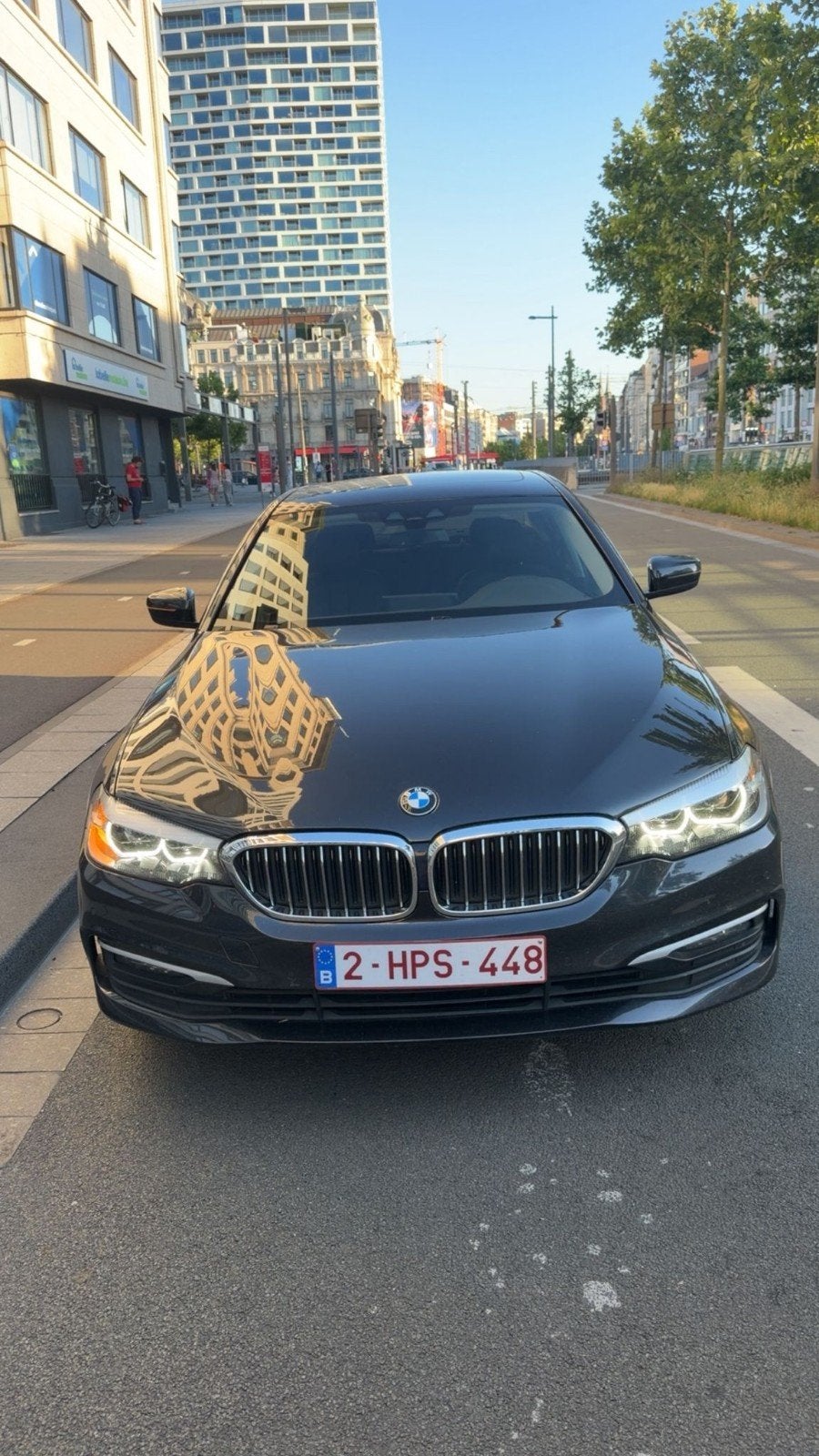 BMW 520i 68000 km, Auto's, BMW, Euro 6, Leder, Particulier, Dealer onderhouden