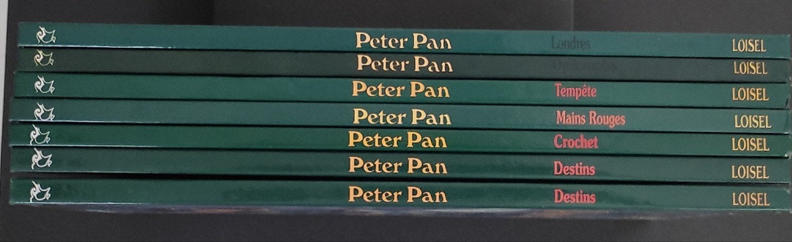 Peter Pan-serie van Loisel - Set 7 strips (4 x Eerste Druk), Complete serie of reeks, Ophalen of Verzenden, Zo goed als nieuw