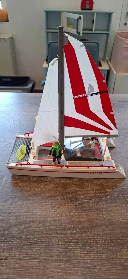 Catamaran Playmobil ref: 5130, Comme neuf, Bateau, Summer fun, Kit complet