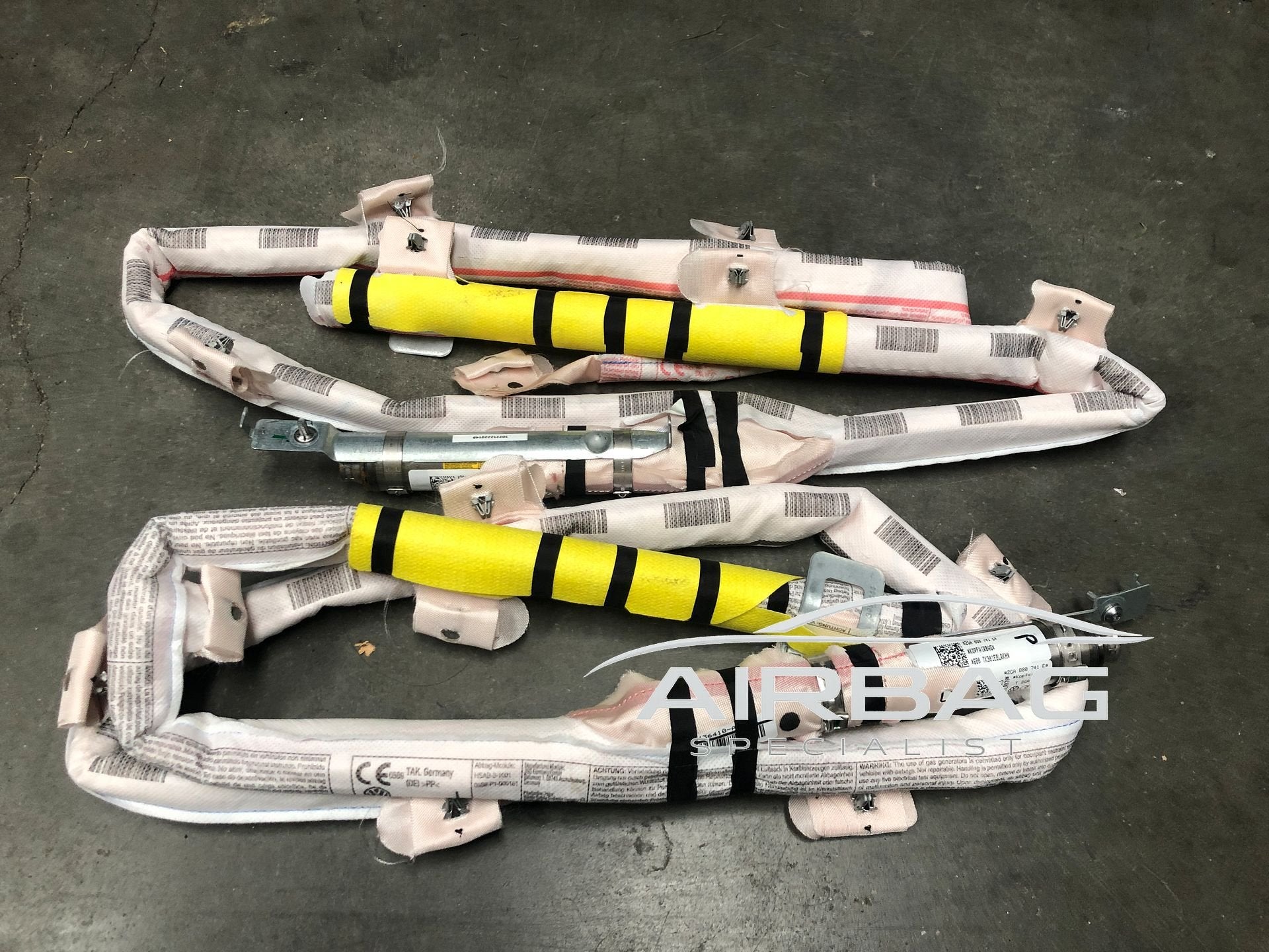 VW T-Roc Hemel airbag dak airbag Links+Rechts  2GA880742G,2G, Autos : Pièces & Accessoires, -, Utilisé, -, -