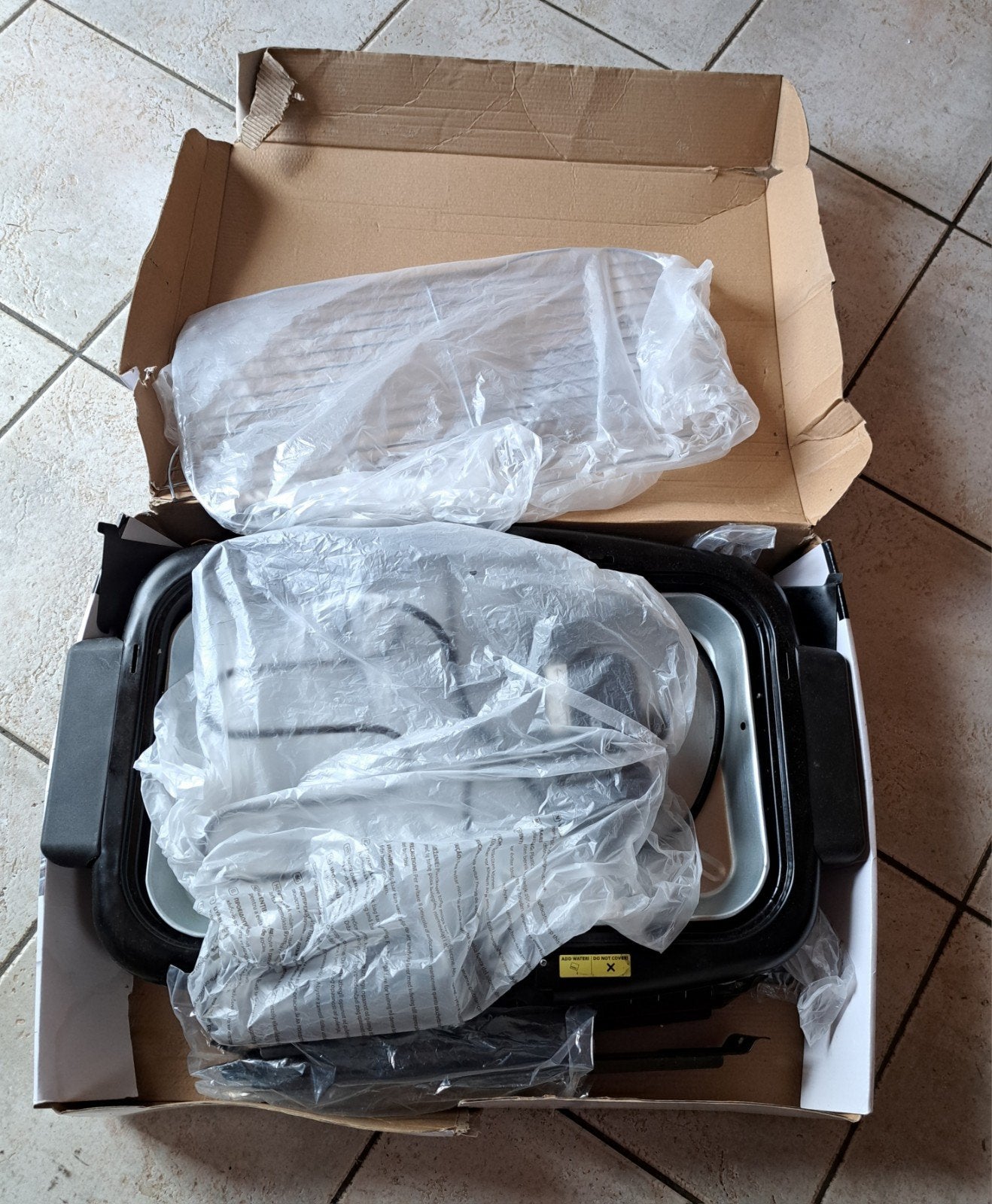 elektrische barbecue, Ophalen, Zo goed als nieuw