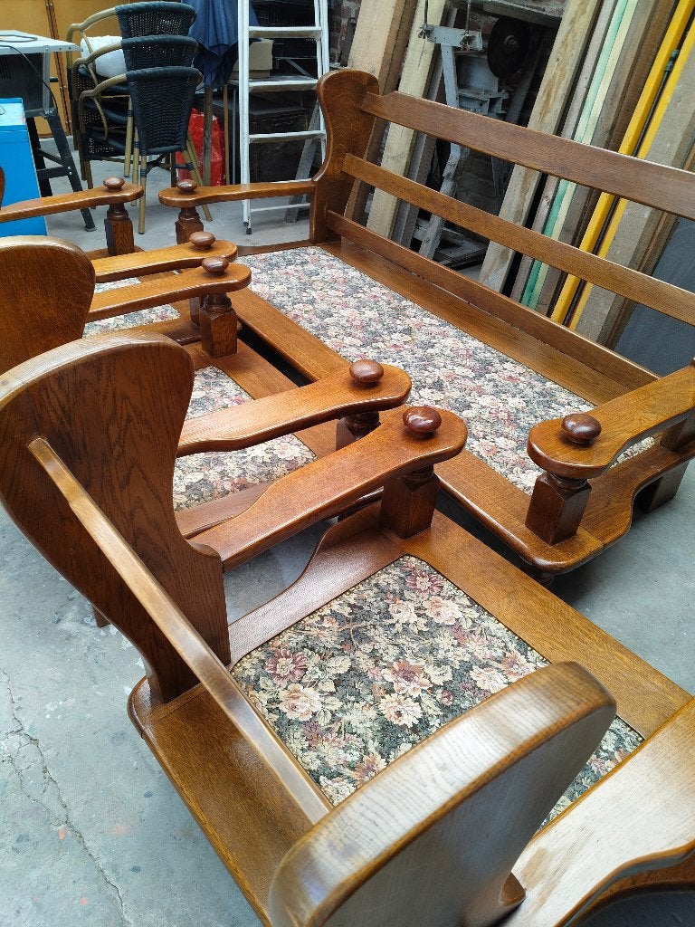 Siège en chêne, Enlèvement, Utilisé, Bois