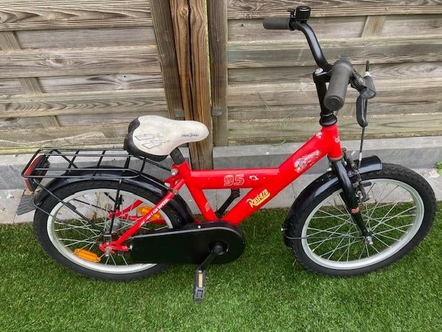 Kinderfiets Rusteze 18 inch, Fietsen en Brommers, Fietsen | Kinderfietsjes, Ophalen, 16 tot 20 inch, Velgrem, Zo goed als nieuw