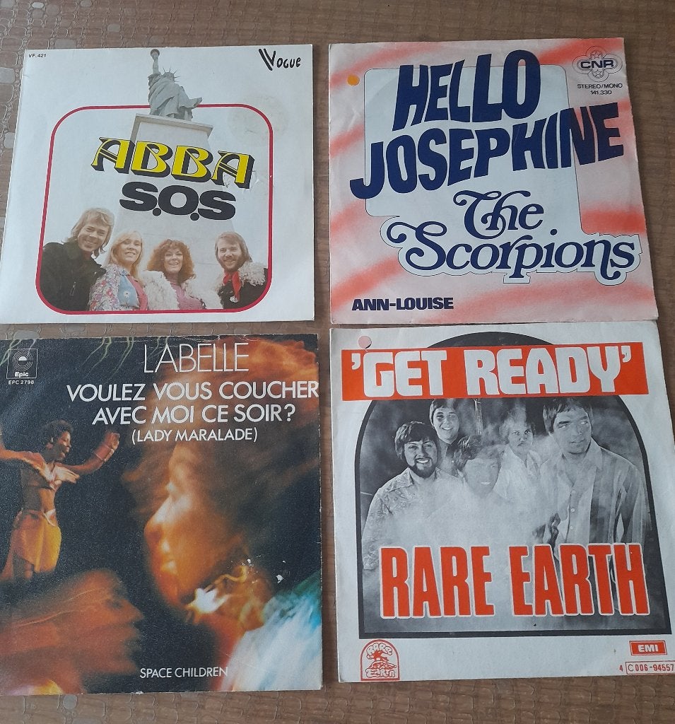 Disques vinyle (4), CD & DVD, Enlèvement ou Envoi, Utilisé