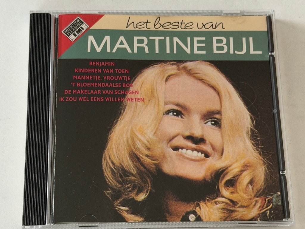 Martine Bijl – Het Beste Van, Cd's en Dvd's, Ophalen of Verzenden, Gebruikt, Levenslied of Smartlap, Verzamelalbum