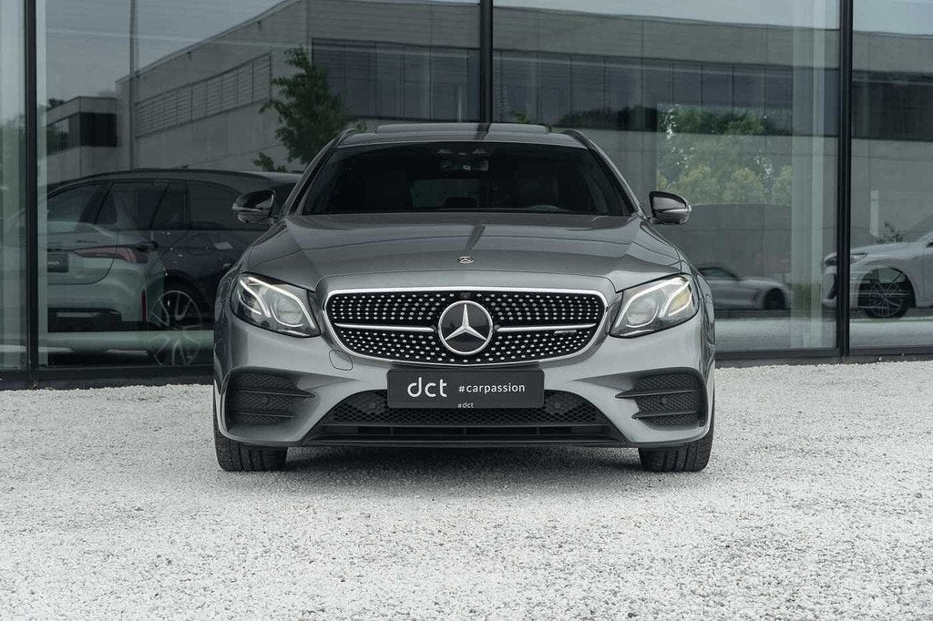 Mercedes-Benz E-Class AMG 43 4-Matic Pano Full Service histo, Autos, Argent ou Gris, Achat, Euro 6, Noir