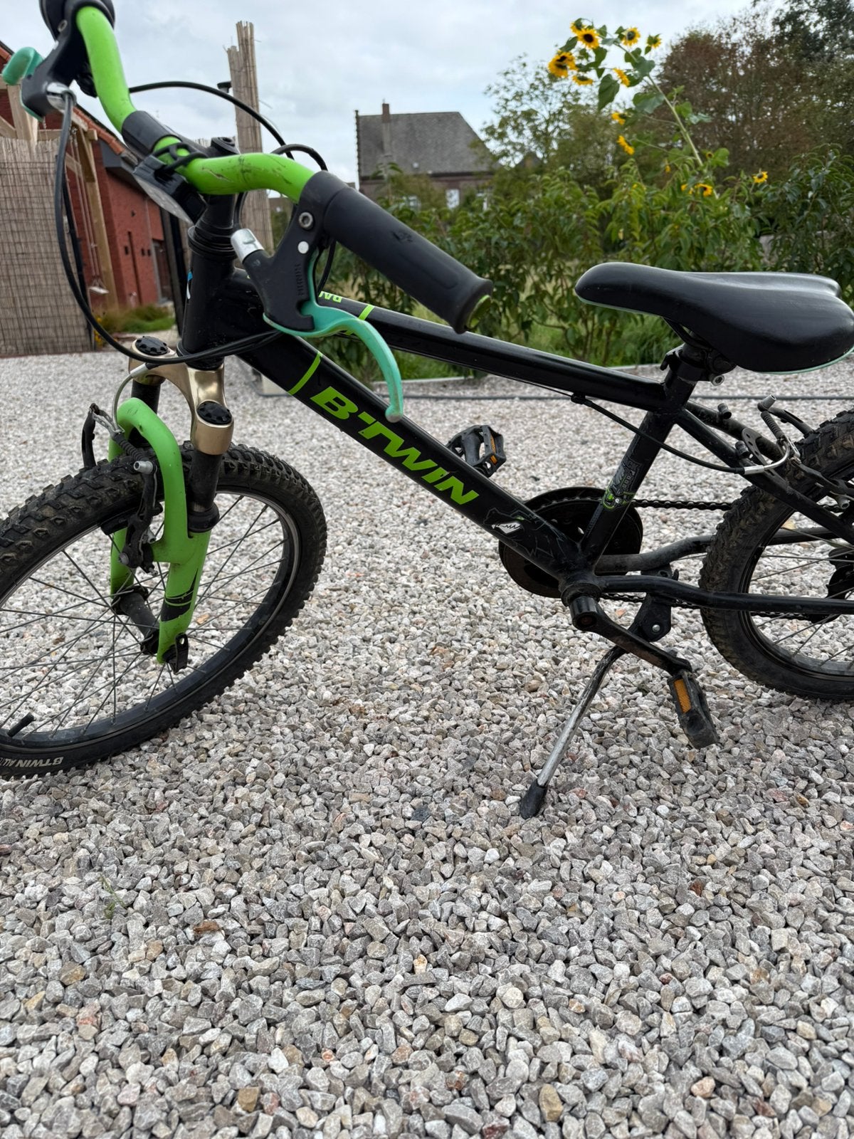 B-twin fiets 20 inch, Ophalen, Gebruikt, Velgrem, Versnellingen