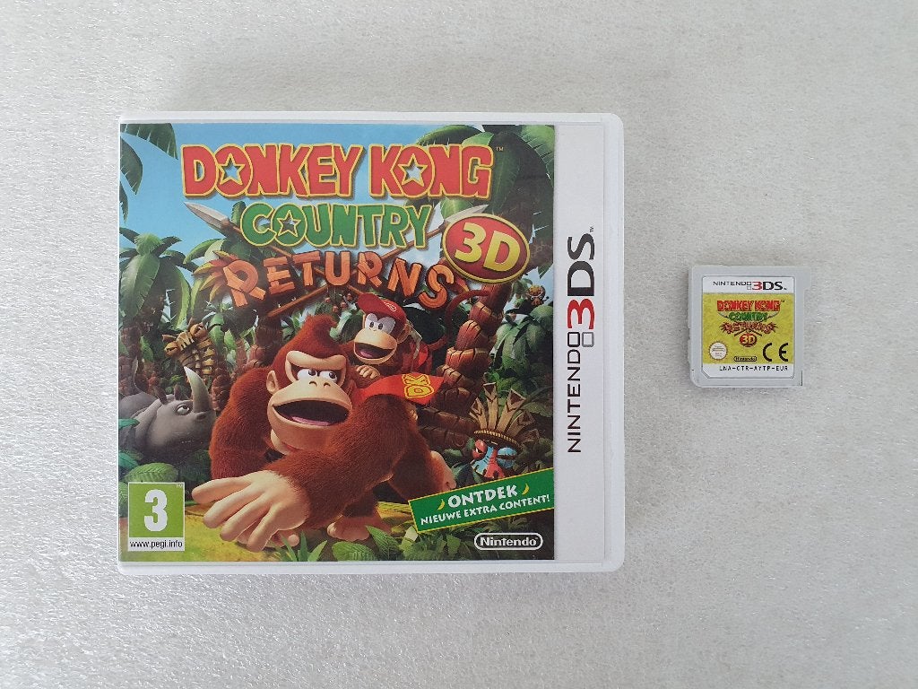 Nintendo 3DS: Donkey Kong County Returns 3D, Ophalen of Verzenden, Gebruikt