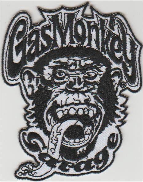 Gas Monkey Garage stoffen opstrijk patch embleem, Envoi, Neuf