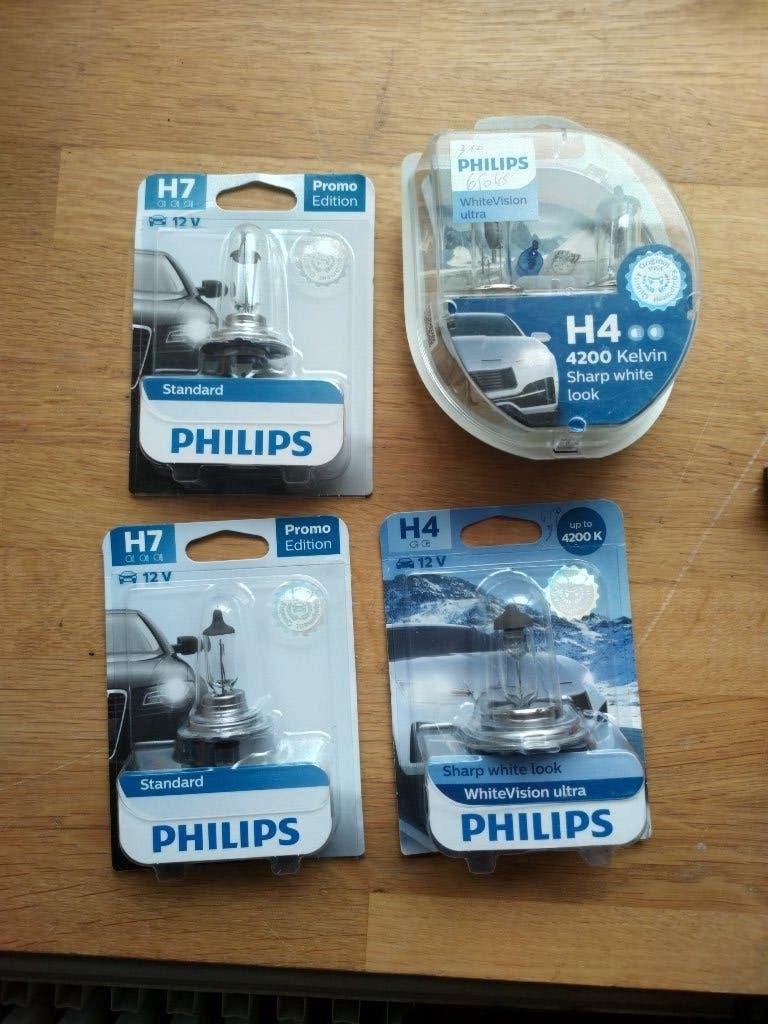 Philips halogeenset (H4 + H7) – Splinternieuw!, Motoren, Onderdelen | Overige, Ophalen, Nieuw