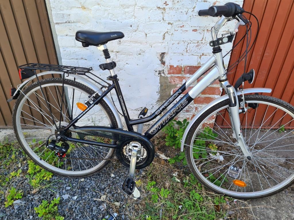 Vélo de ville dame gitane, Enlèvement