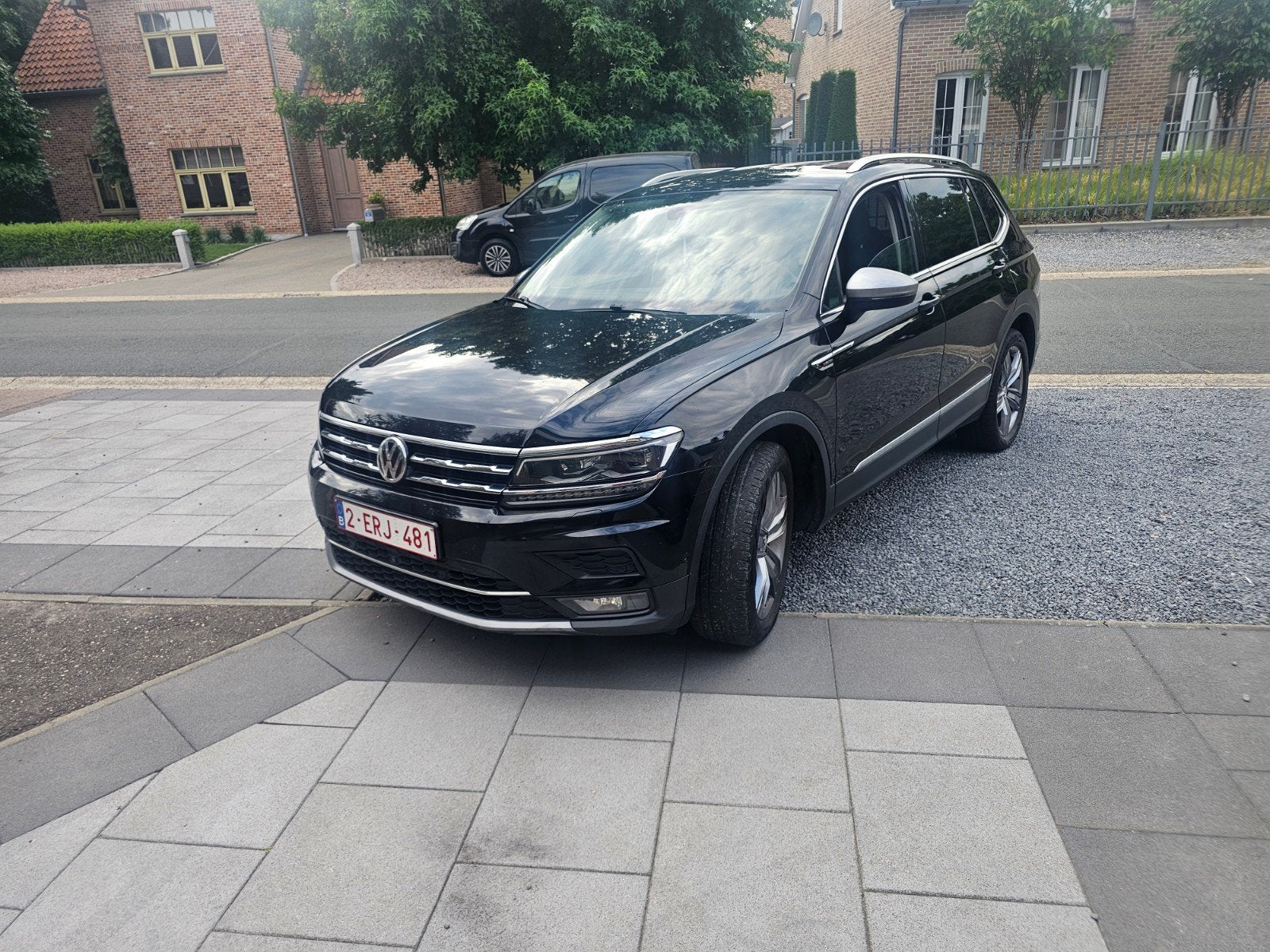 vw tiguan allspace, Zwart, Bedrijf, Diesel, Tiguan