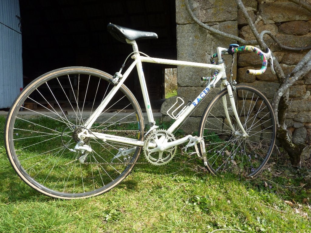 Unieke vintage koersfiets, Fietsen en Brommers, 28 inch, Gebruikt, Velgrem, 49 tot 53 cm