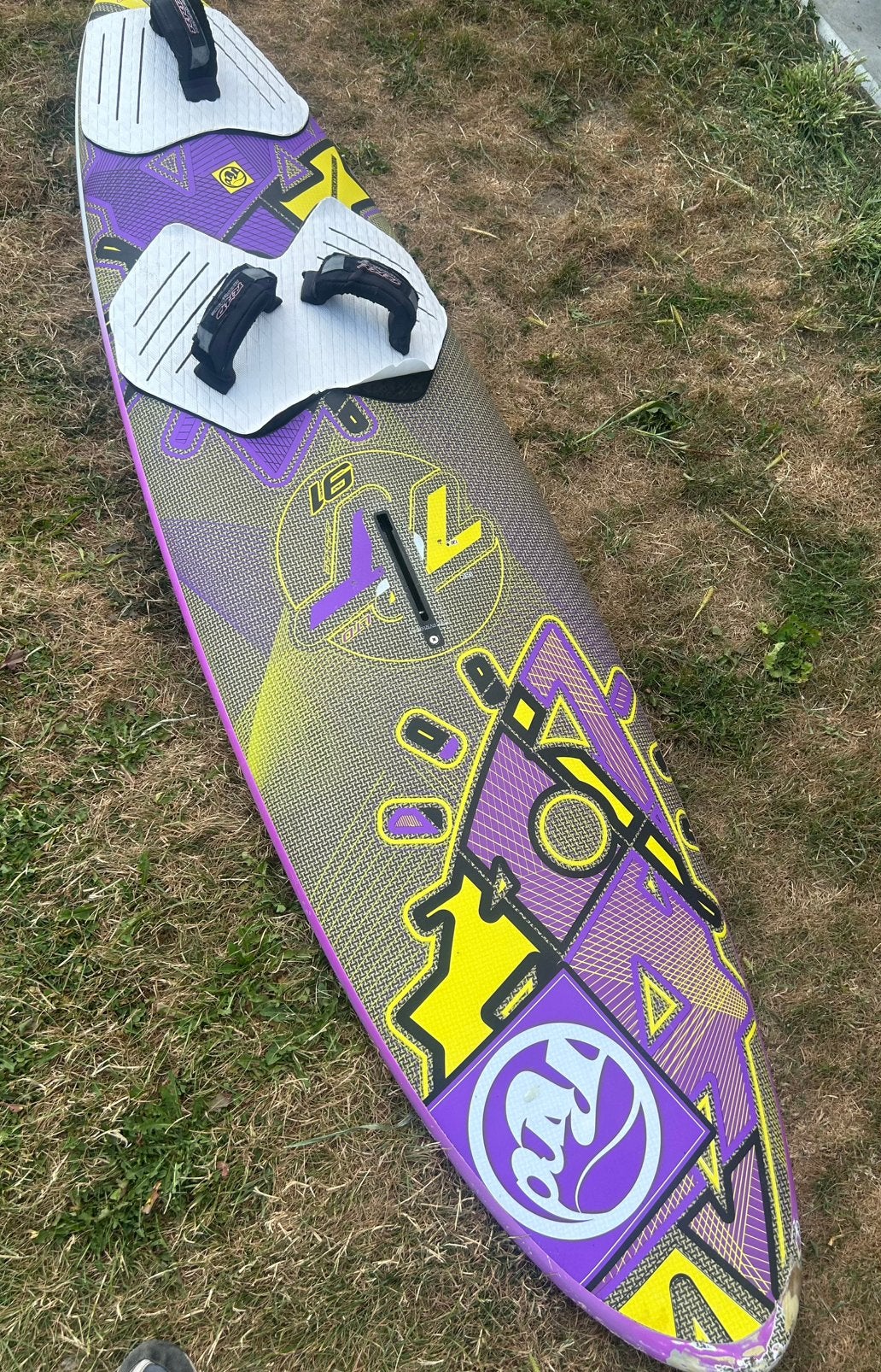 RRD freestyle 91l + 200 pro flex fin, Sports nautiques & Bateaux, Planche, RRD, Moins de 250 cm, Enlèvement