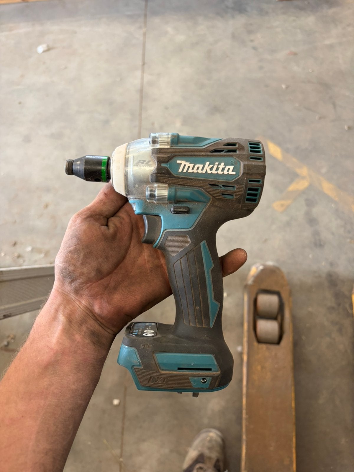 Makita vijsmachine zo goed als nieuw, Doe-het-zelf en Bouw, Gereedschap | Boormachines, Ophalen of Verzenden, Zo goed als nieuw