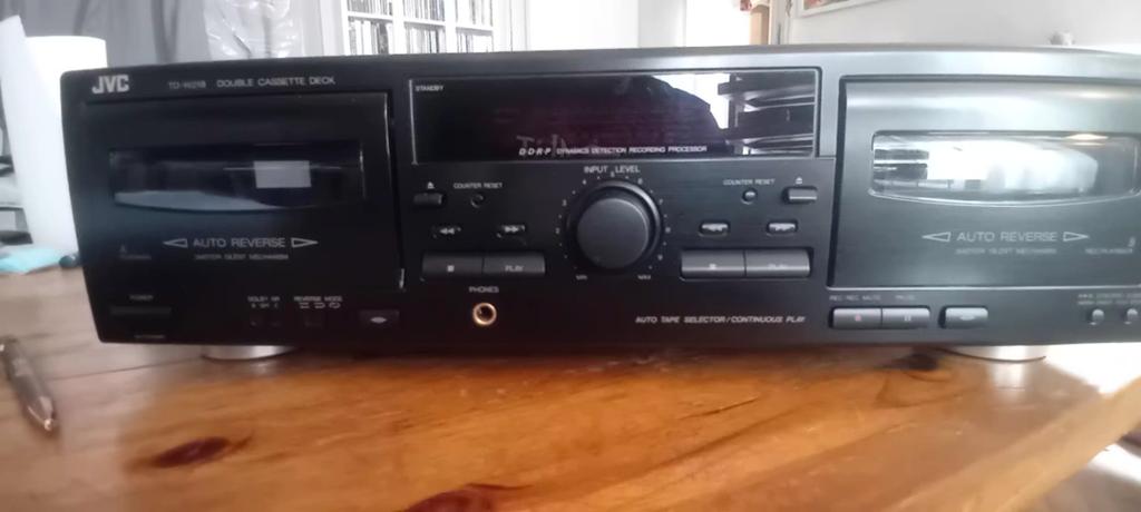 JVC TD-W218, Enlèvement, JVC