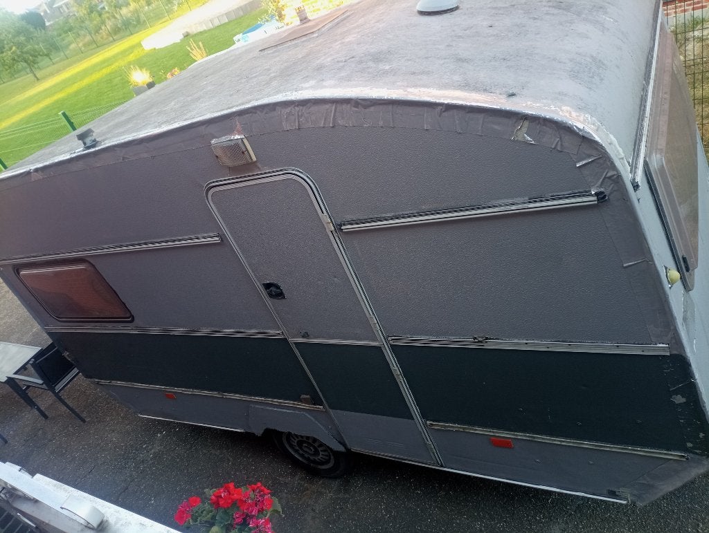 Caravan opknappertje, Caravans en Kamperen, Caravans, Overige merken, Standaardzit, Openslaande ramen, Tot en met 2