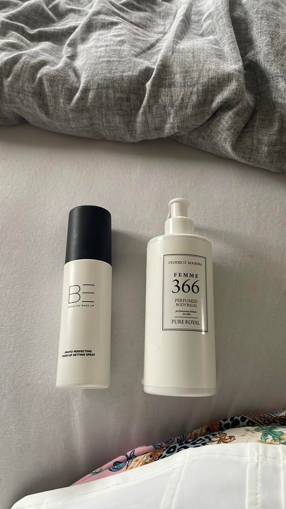 Bodylotion en make up setting spray, Enlèvement, Comme neuf