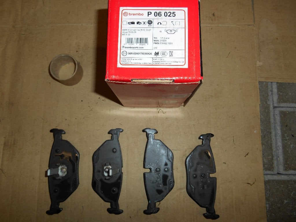 BMW E36 E46 E85 E86 : Remblokken achter, Ophalen, Gebruikt, BMW