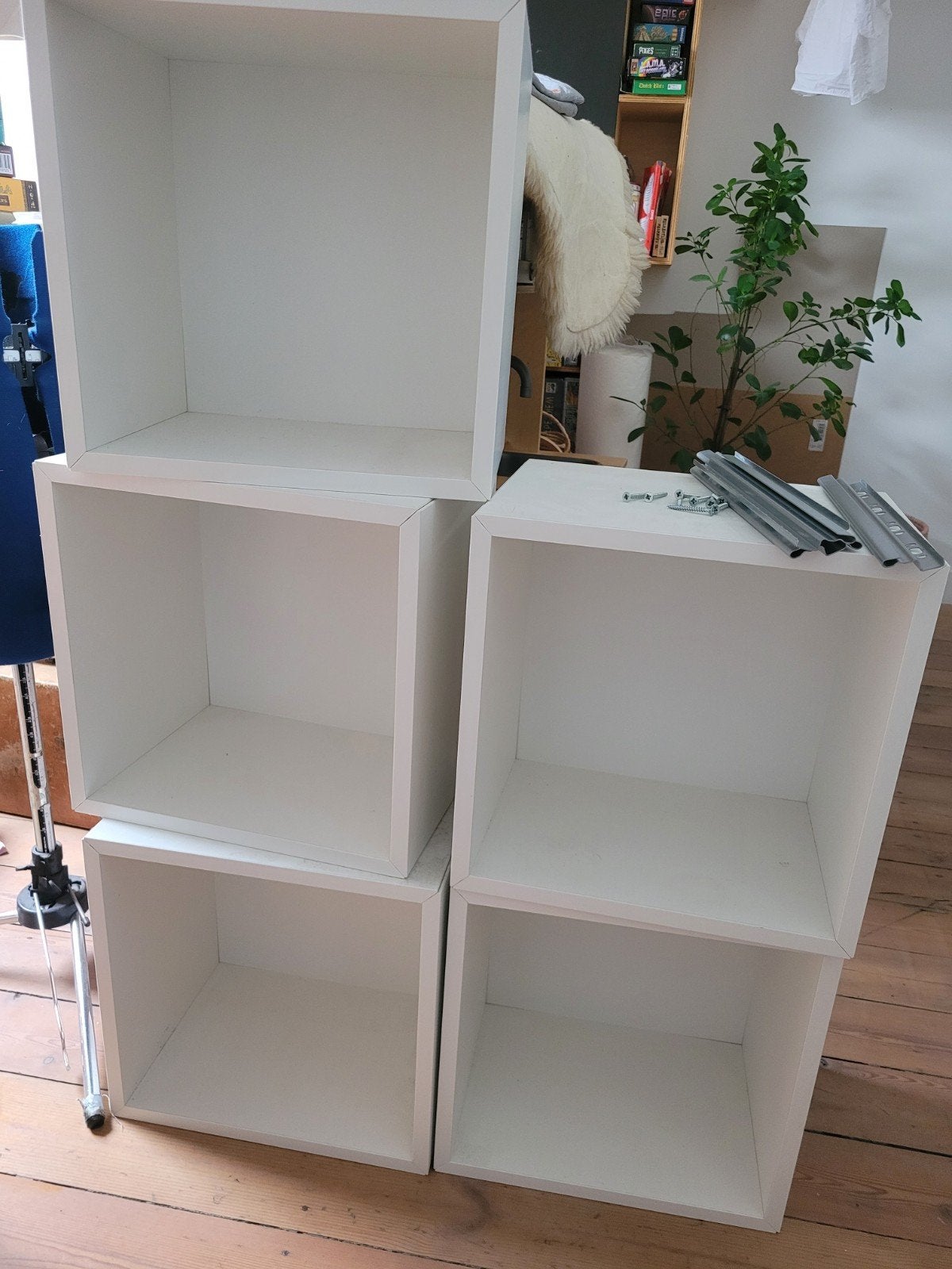 5x ikea Eket kubus met ophangsysteem, Huis en Inrichting, Ophalen, Zo goed als nieuw