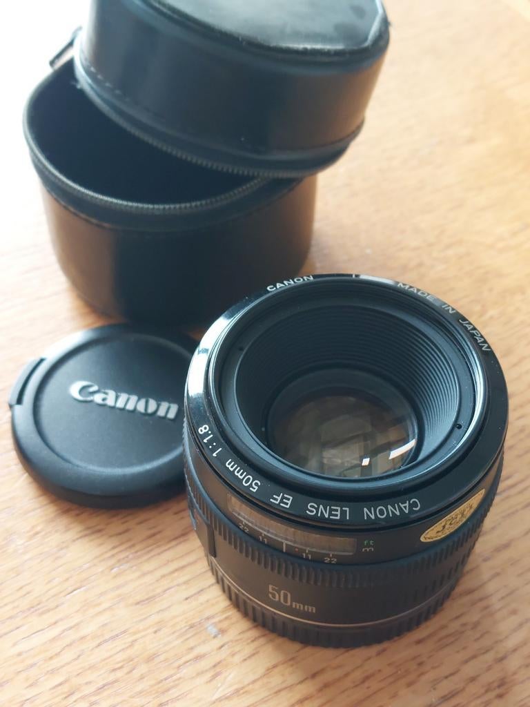 Canon EF 50mm 1:1.8 objectif, Enlèvement ou Envoi