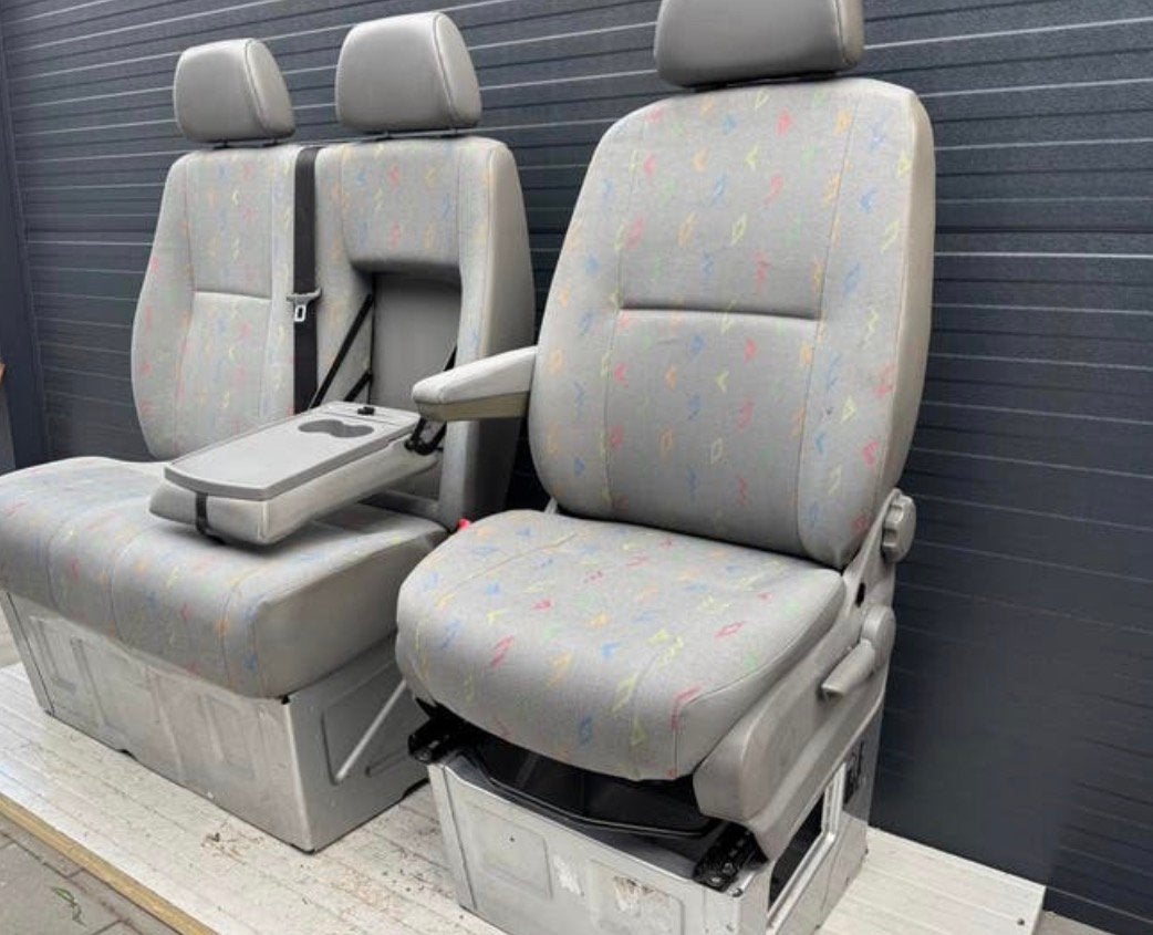 Stoelen bank Volkswagen Crafter Mercedes Sprinter 2006-2017, Auto-onderdelen, Interieur en Bekleding, Ophalen, Volkswagen