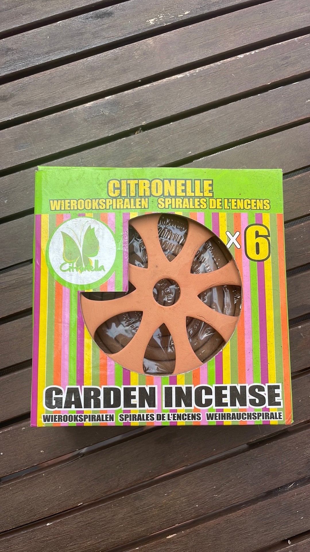 Wierookspiralen citronella, Jardin & Terrasse, Torches, Enlèvement ou Envoi, Comme neuf