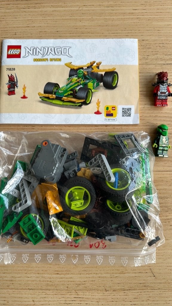 Lego Ninjago 71828, compleet, Gebruikt, Lego, Ophalen of Verzenden, Inclusief instructies