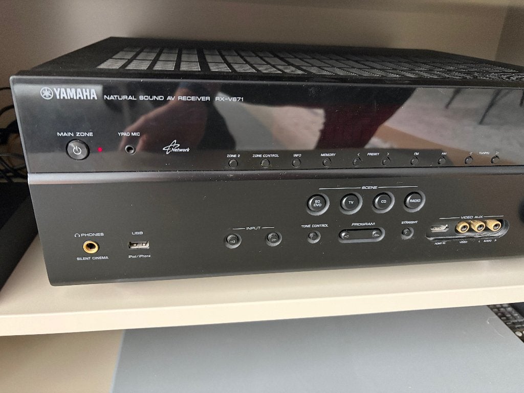 Yamaha versterker, Yamaha, 60 à 120 watts, Comme neuf, Enlèvement