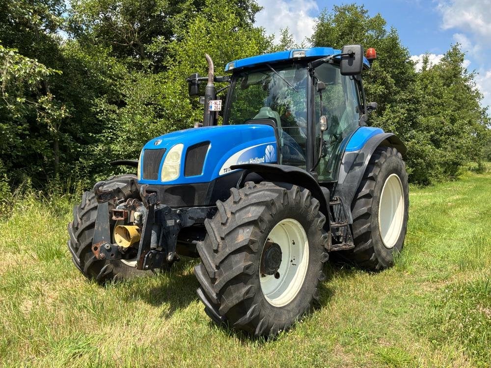 Tracteur agricole New Holland TS135A-SA-4WD de 2005, Articles professionnels, 80 à 120 ch, New Holland