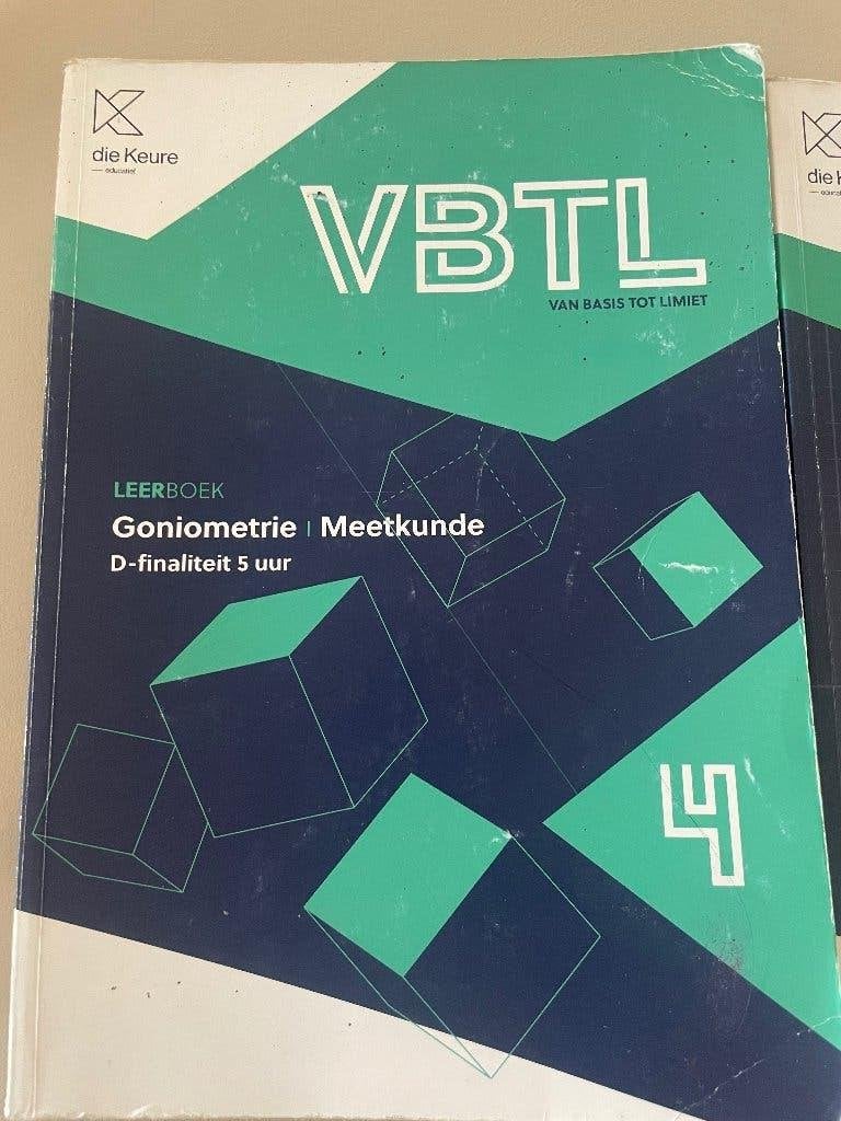 VBTL leerboek Goniometrie, Enlèvement ou Envoi, Die keure, Comme neuf, Secondaire
