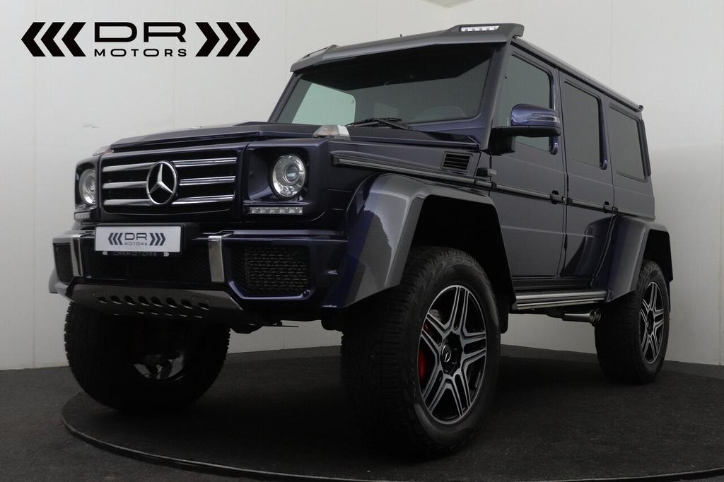 Mercedes-Benz G 500 4X4² KWADRAAT - LICHTE VRACHT- UNIEK !!, Auto's, Mercedes-Benz, 422 pk, G-Klasse, 312 kW, 2 zetels