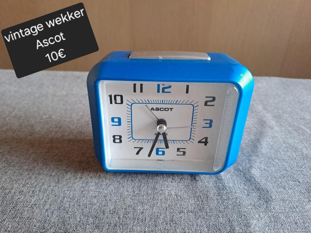 Wekker Ascot, Enlèvement ou Envoi
