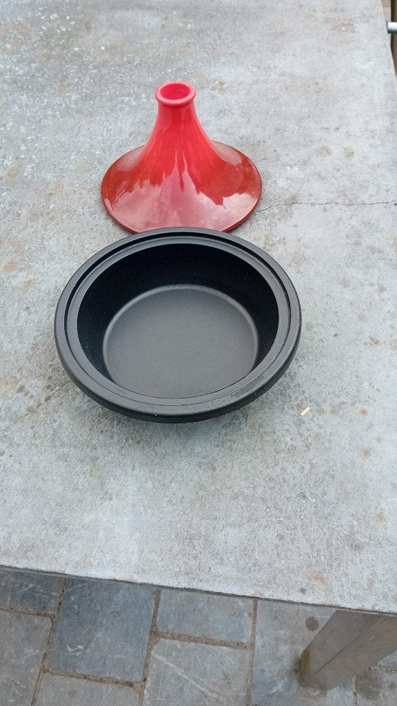 Tajine - La Creuset, Overige typen, Nieuw, Steen/keramiek, Rood