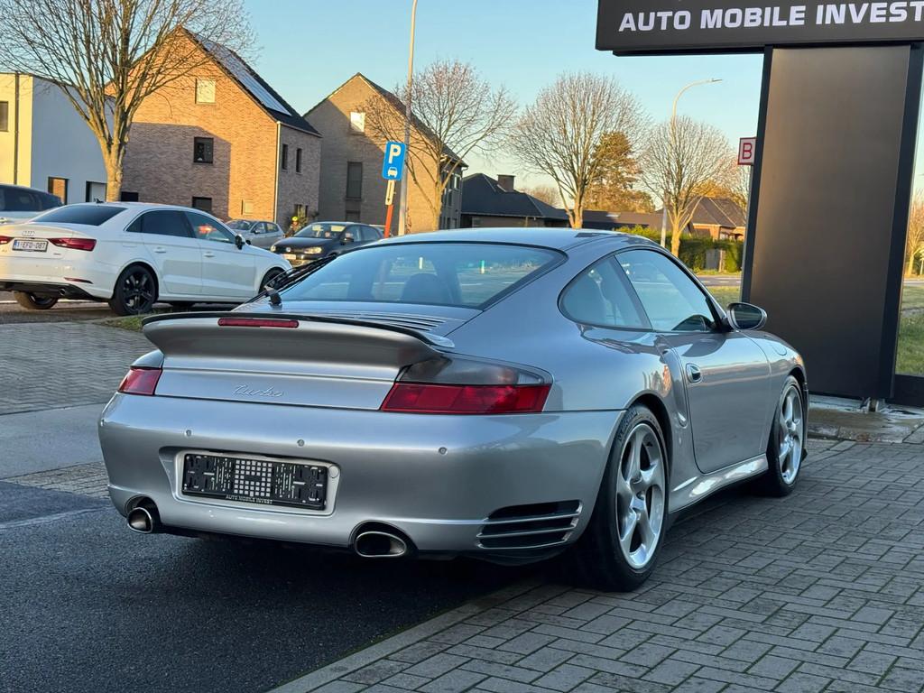 Porsche 996 911 Turbo FULL HISTORY, NEW CLUTCH 0483/47.20.60, Auto's, Oldtimers, 4 zetels, Zwart, Leder, Bedrijf