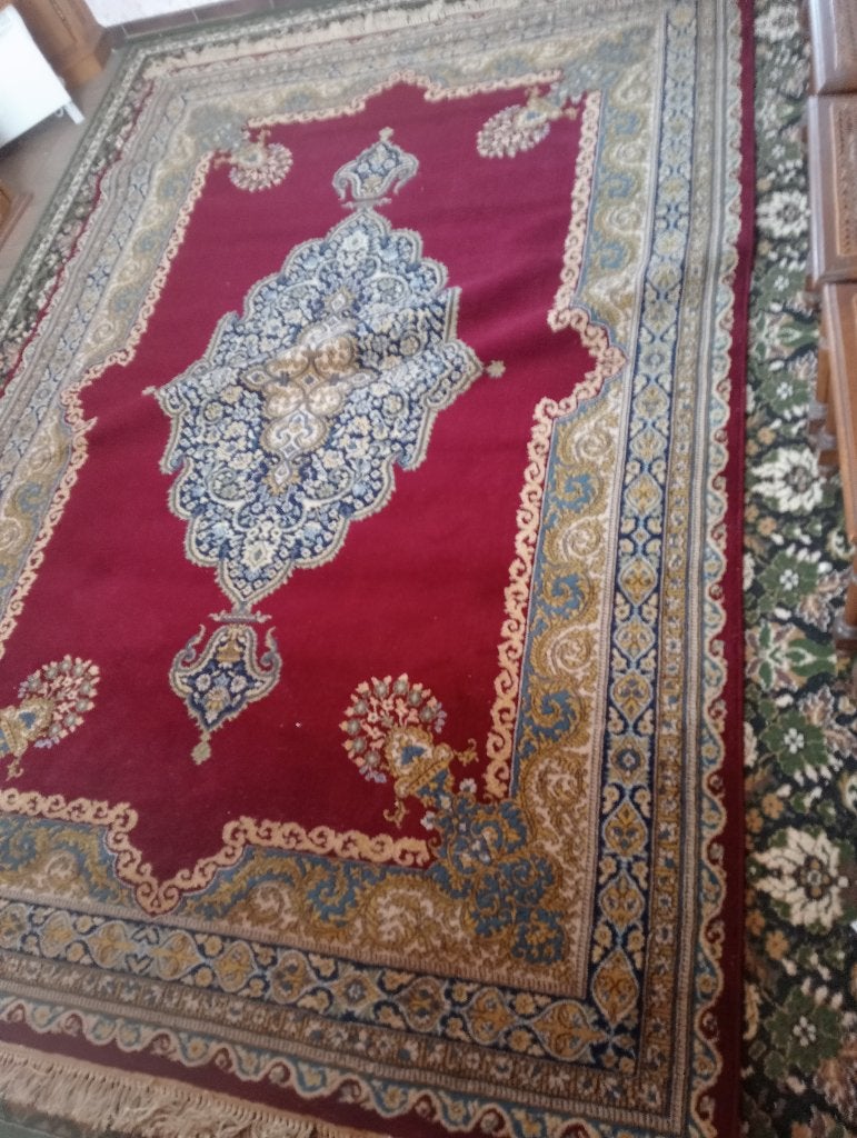 Vintage wollen tapijt 300 x 200 jaren '70, Huis en Inrichting, Stoffering | Tapijten en Vloerkleden, Ophalen, Perzisch, 150 tot 200 cm
