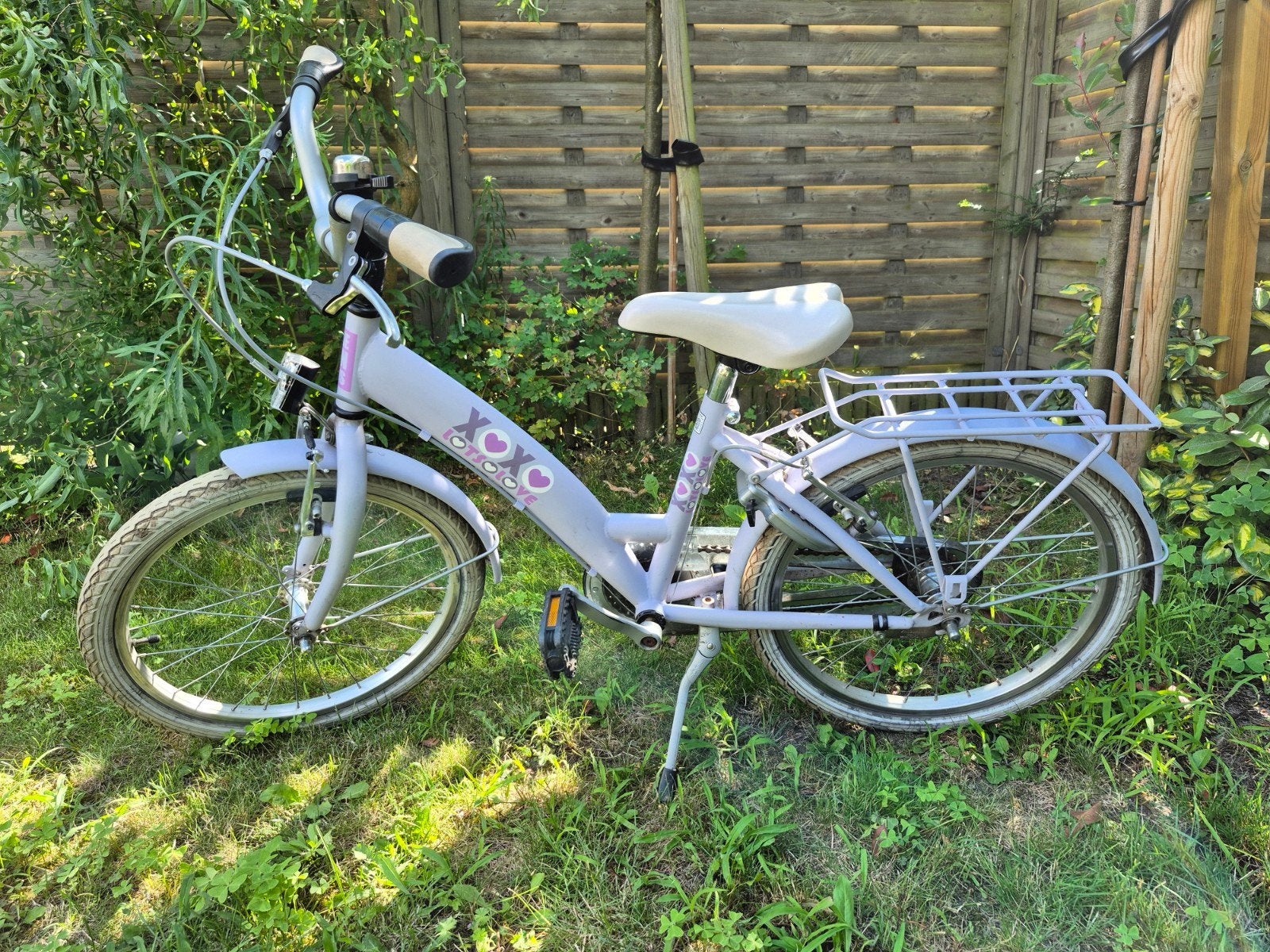Lila meisjesfiets - 20 inch, Ophalen, Terugtraprem, BikeFun Kids (BFK), 20 inch