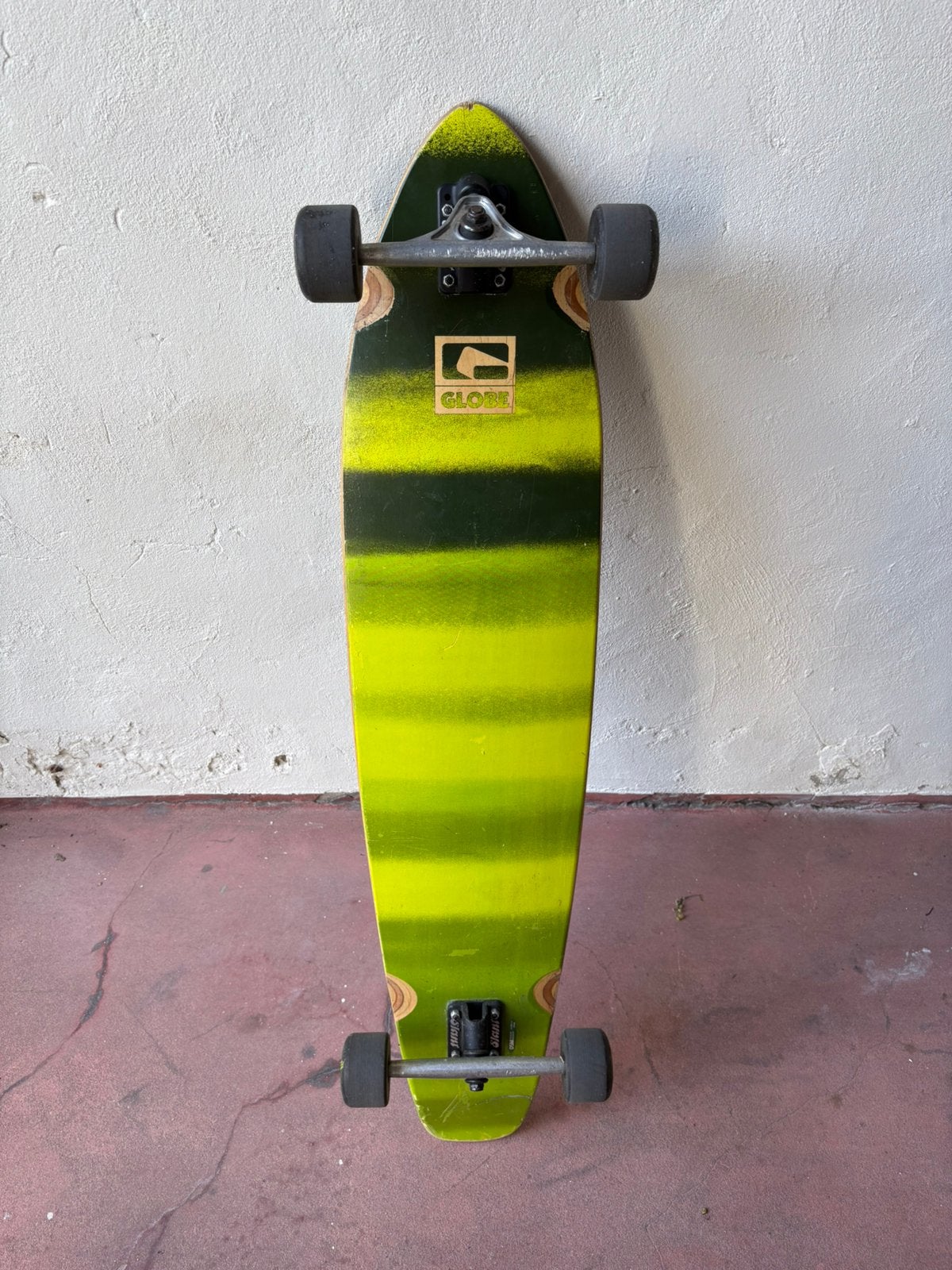 Globe longboard, Ophalen, Gebruikt